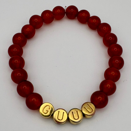 GUUU Heilstein-Armbändle - Karneol